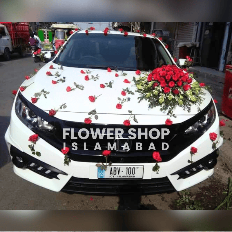 Fresh Flower Car Decoration