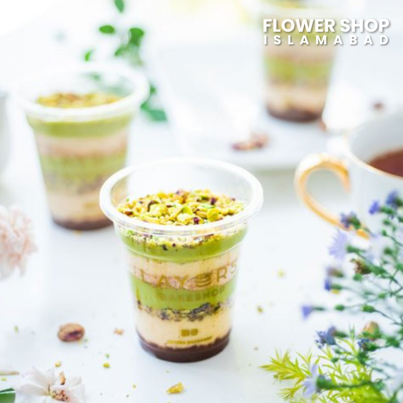 Pistachio Tres Leches Sundae