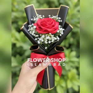 Red Rose Flower Bouquet