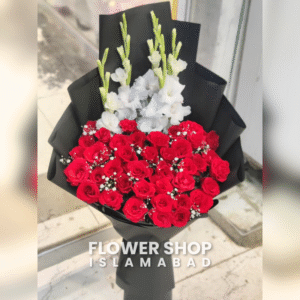 Red Rose Flower Bouquet