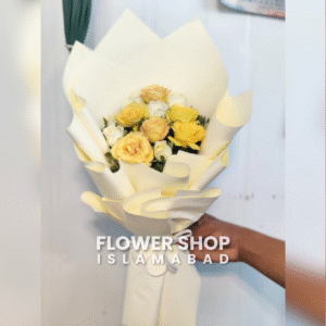 Yellow Rose Flower Bouquet