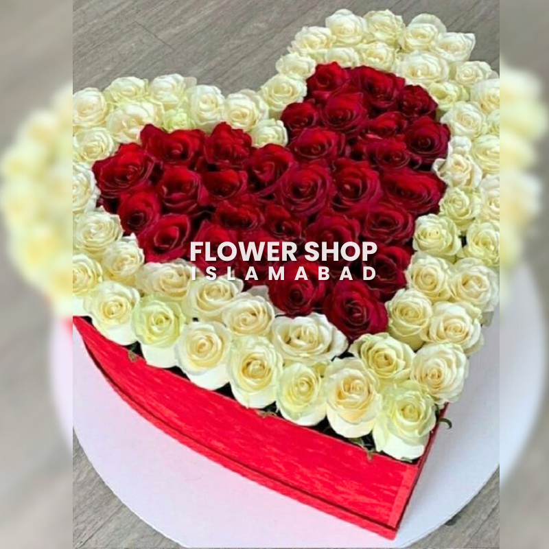 Flower Heart Box