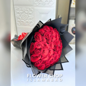 Red Rose Flower Bouquet