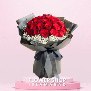 Red Rose Flower Bouquet